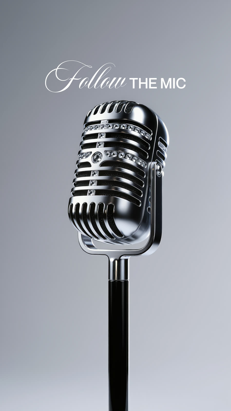 Follow the mic: microphone campaign cover